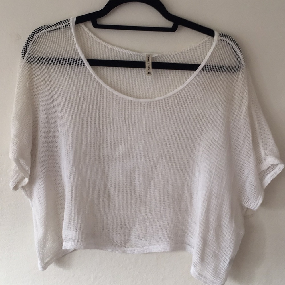 knitted boxy shirt